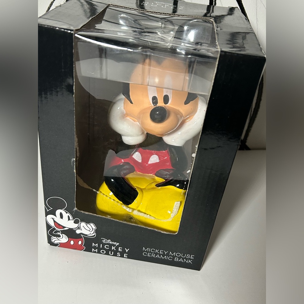 Disney Mickey Mouse Ceramic Bank - Picture 7 of 7